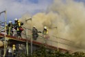 Dachstuhlbrand Koeln Poll Geislarerstr P115